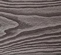 Заборная доска Terrapol, 3D, полнотелая, 2400х100х16, Черное дерево