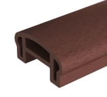 Перила верхняя Woodvex Select 100х50х3000 мм, Темно-коричневый