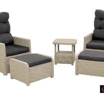 Комплект уличной мебели MANCHESTER OTTO SET 2, серый, шп