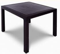 Стол квадратный на  4 персоны YALTA Quatro Table, белый, шп