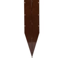 Соединитель для грядки 200 мм, коричневый, WG