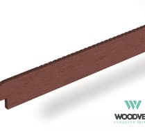 Заглушка для ступеней WOODVEX SELECT, 348*50 мм, Темно-коричневый