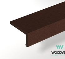 Уголок (L-планка) WOODVEX Expert Antique 62х37х3000 мм, WENGE