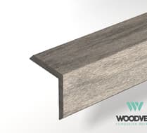 Уголок (L-планка) WOODVEX SELECT Colorite  53x 53х3000мм, Серый дым