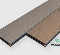 Террасная доска WOODVEX Select Co-Extrusion Dual 3000х142х22 мм., White / Ivory