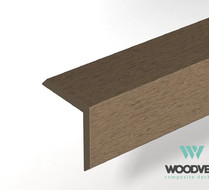 Уголок (L-планка) WOODVEX SELECT 53x 53х2000мм, Кофе