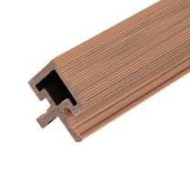 Угловой профиль TimberTex CO-EXTRUSION для реечной панели  4000*45*45, Тик Микс