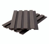 Стеновая панель реечная 13*177*3600 мм, CO-EXTRUSION, NUSADUA, POLIVAN, Grey dark