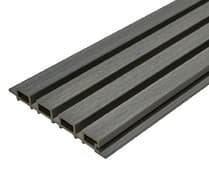 Фасадная реечная панель из ДПК 4000х219х26 мм, CM Wall CO-EXTRUSION, Stonegrey