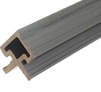 Угловой профиль TimberTex CO-EXTRUSION для реечной панели  4000*45*45, Серый Микс