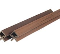 Угловой профиль TimberTex CO-EXTRUSION для реечной панели  4000*45*45, Темно-коричневый