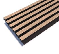 Фасадная реечная панель LINES ULTRA из ДПК 2900х223х26 мм, WOODVEX CO-EXTRUSION, Maple