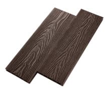 Террасная доска RusDecking UnoDeck VINTAGE, пустотелая, Венге, 150*24*4000 мм