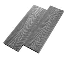 Террасная доска RusDecking UnoDeck VINTAGE, пустотелая, Серый, 150*24*4000 мм