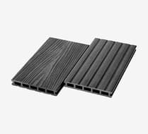 Террасная доска RusDecking UnoDeck MOGANO, пустотелая, Графит, 165*24*3000 мм