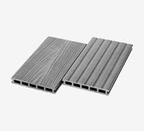 Террасная доска RusDecking UnoDeck MOGANO, пустотелая, Серый, 165*24*4000 мм