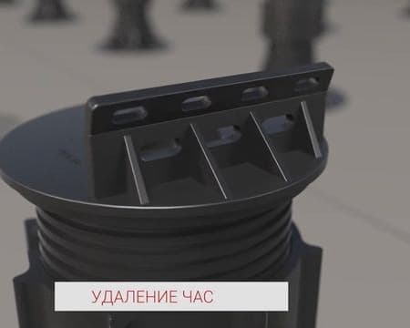 Регулируемые опоры Hilst Lift для эксплуатируемой кровли и террас